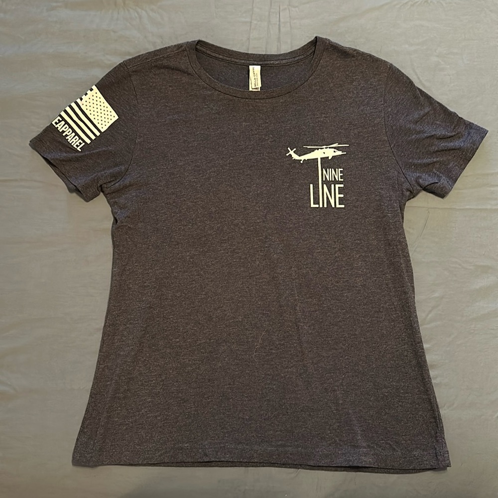 Nine Line support of service t-shirt